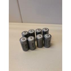 8 nieuwe oplaadbare accus voor arlo camera cr123 cr123a