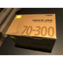 Nikon NIKKOR AF Zoom 70-300mm f/4-5.6G Incl. Zonnekap