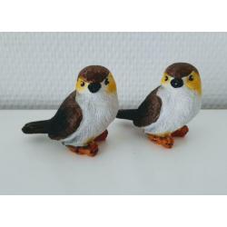 Vogeltjes???? roodborstjes/papegaaitjes???? en paddestoeltjes????