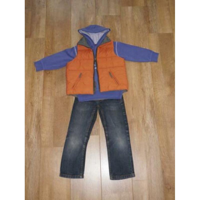 leuk pakketje jongens kleding draagmaat 104-110