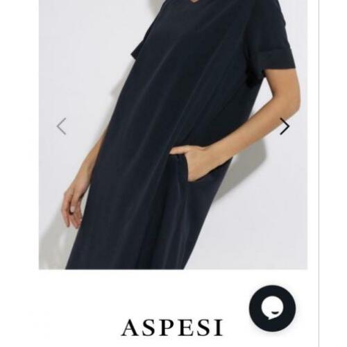 Aspesi prachtige zijden dress/jurk It 44 by Pauw