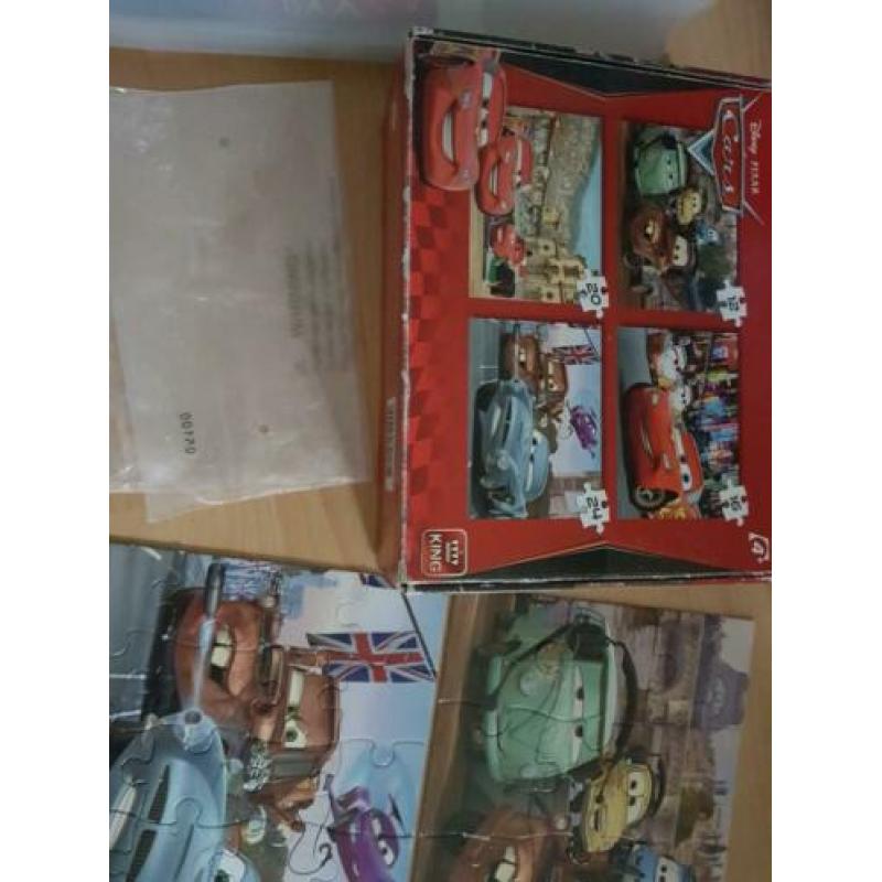 Cars puzzels 4-in-1