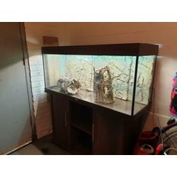 120 cm Juwel aquarium pomp verlichting en toebehoren