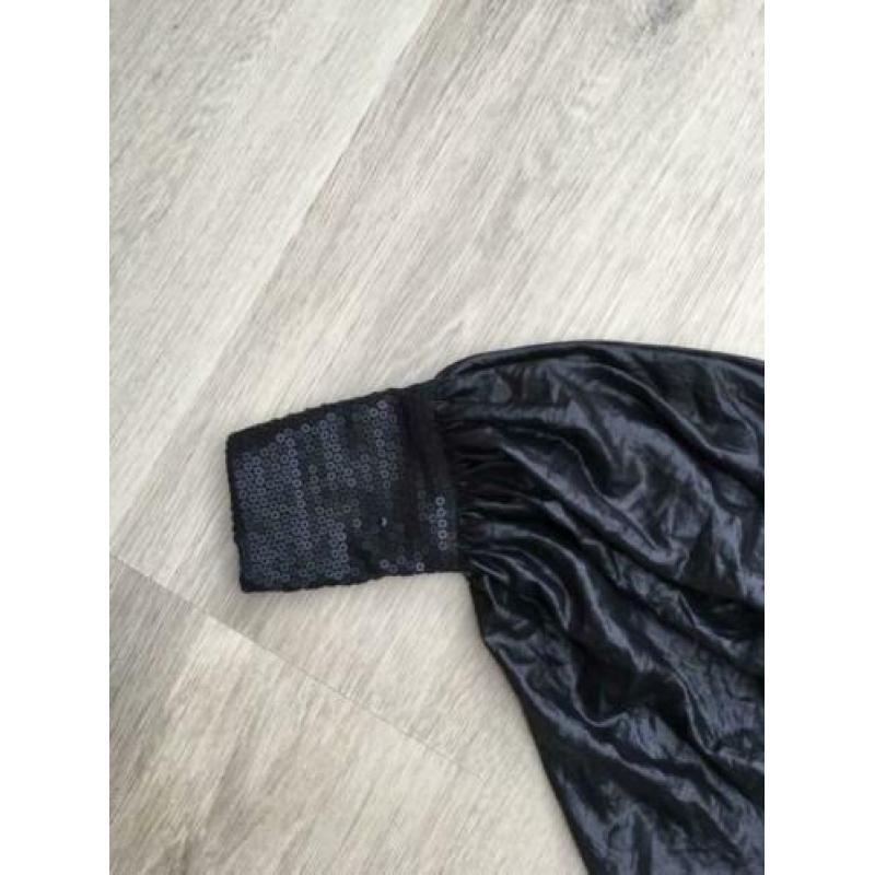 Guess top/blouse vleermuismouwen pailetten maat S 36