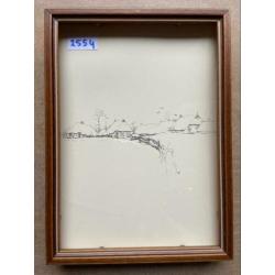 Vintage posters/platen van Anton Pieck tekeningen - A4