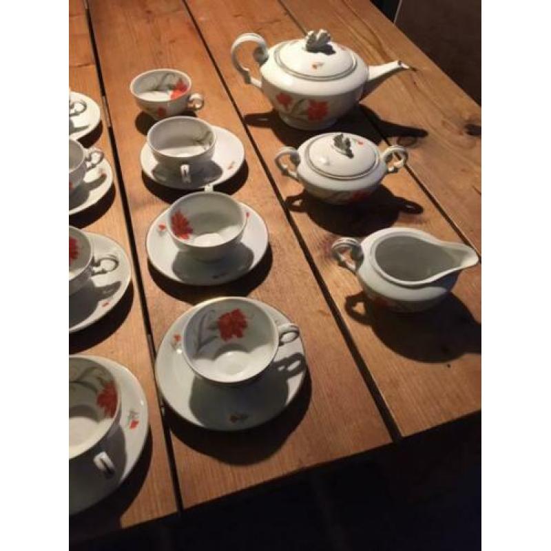 Porselein thee servies