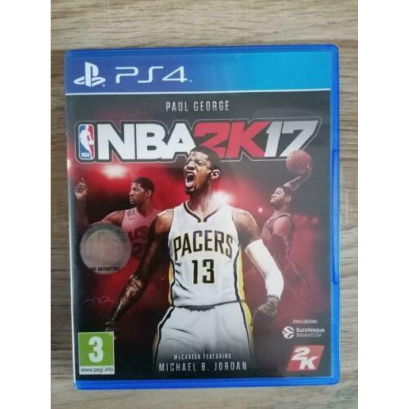 Playstation 4 spellen Fifa en NBA