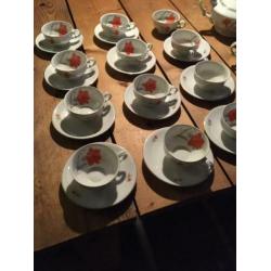 Porselein thee servies