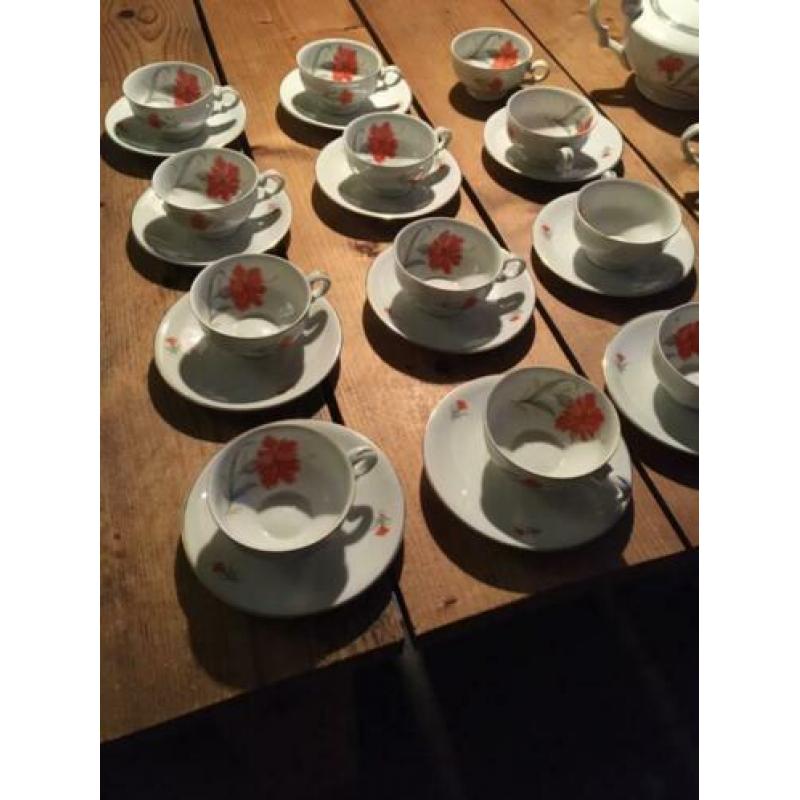 Porselein thee servies