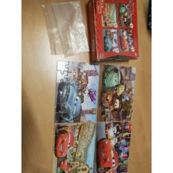 Cars puzzels 4-in-1