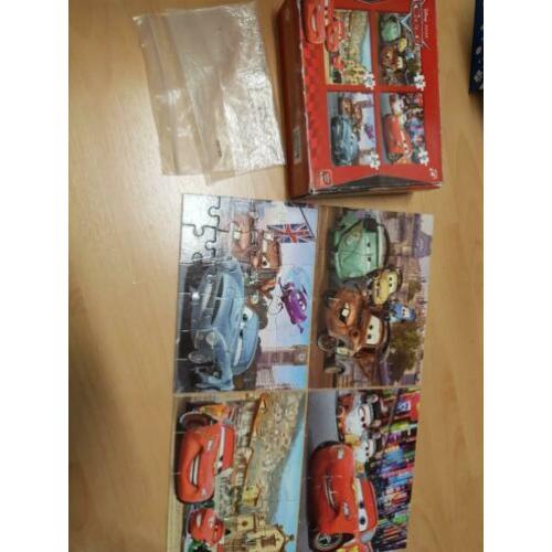 Cars puzzels 4-in-1