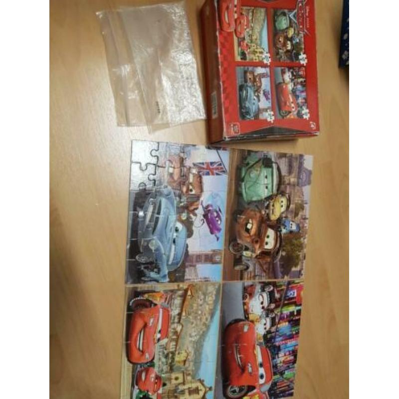 Cars puzzels 4-in-1