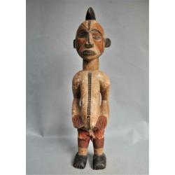 Contrastrijk beeld van de IGBO uit Nigeria 2e helft 20e eeuw