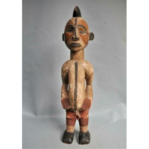 Contrastrijk beeld van de IGBO uit Nigeria 2e helft 20e eeuw