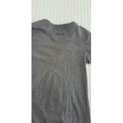 Gstar raw tshirt grijs maat xs g-star merk t-shirt shirt
