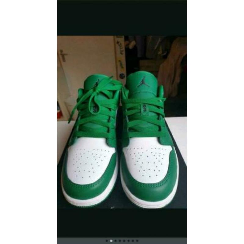 Nike air Jordan low pine green groen,36,5,Nieuw in doos!