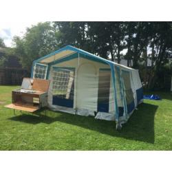 ent vouwwagen kamperen 6 personen