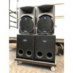 Mackie actieve speakerset