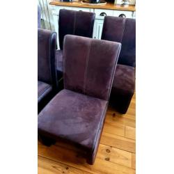 4 eetkamerstoelen te koop voor ZACHTE prijs