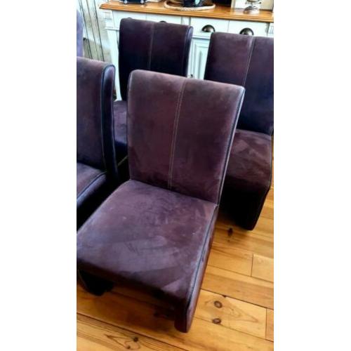 4 eetkamerstoelen te koop voor ZACHTE prijs