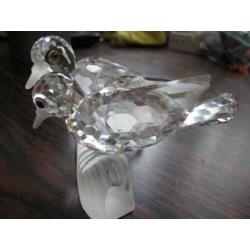 Swarovski jaarstuk Tortelduiven excl doos & certificaat