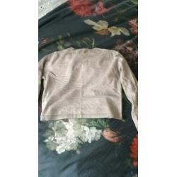 Dames vestje mt s/m beige