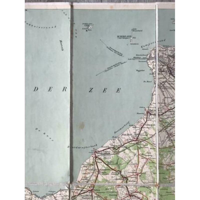 A.N.W.B. Autokaart van Nederland 1930