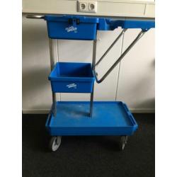 Schoonmaaktrolley schoonmaakkar
