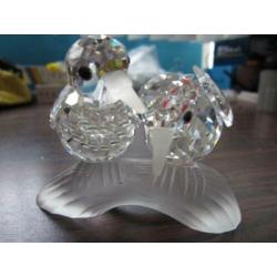 Swarovski jaarstuk Tortelduiven excl doos & certificaat