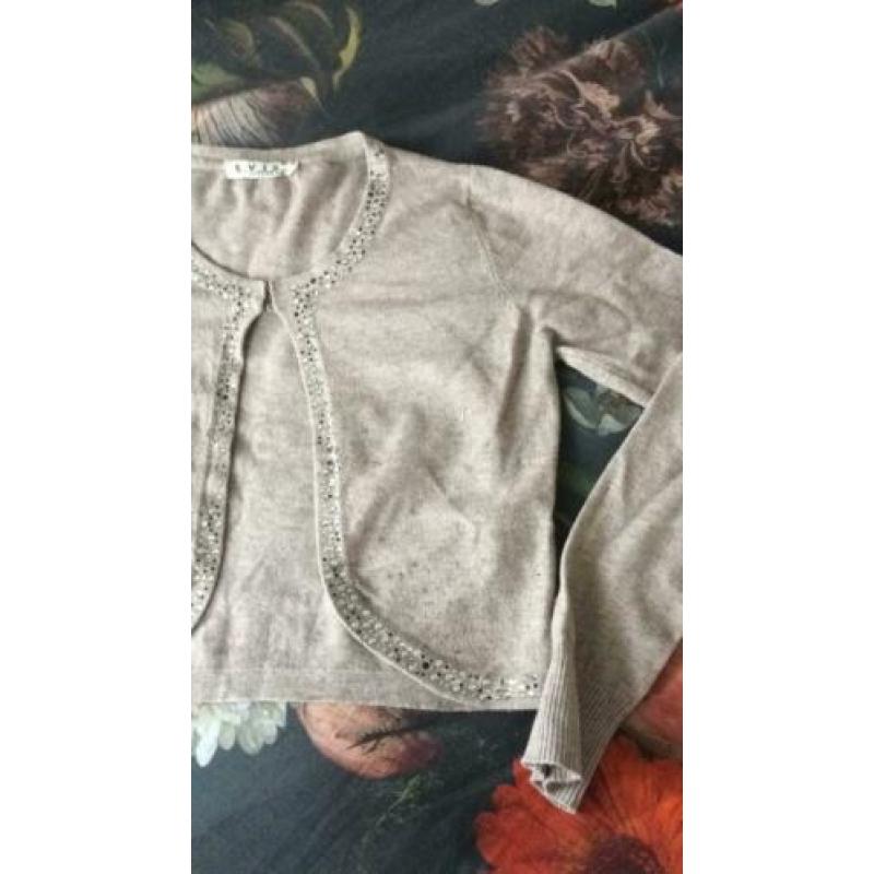 Dames vestje mt s/m beige