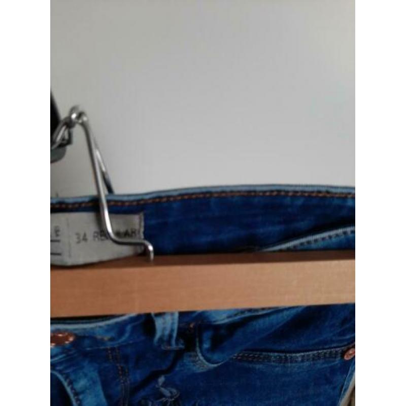 Skinny Jeans bloemen maat 34