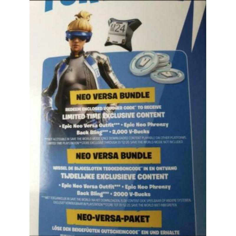 Fortnite neo versa bundel