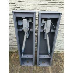 2 Slagbomen met 3 meter arm