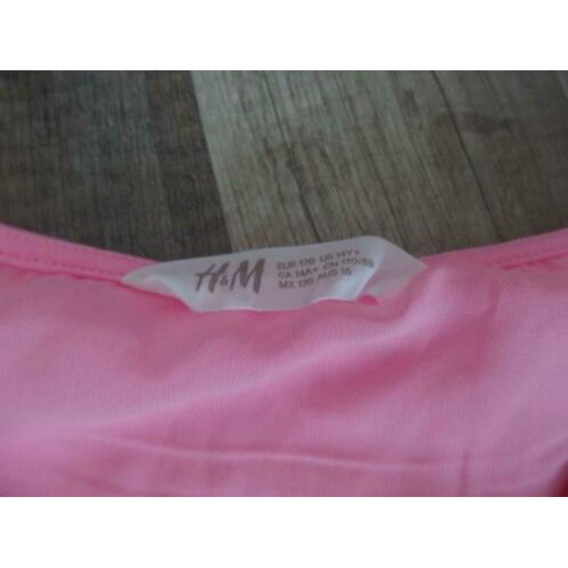 Trendy topjes van H&M mt 170 nieuwstaat