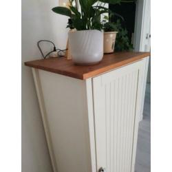Kast keukenkast woonkamer lade planken wit kastje opberg