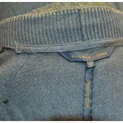 Rituals vest grijs groen viscose mix maat S