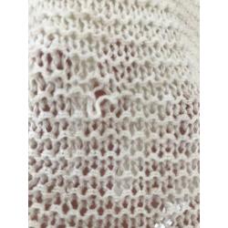 American Vintage gebreide voorjaarstrui knitted S beige nude