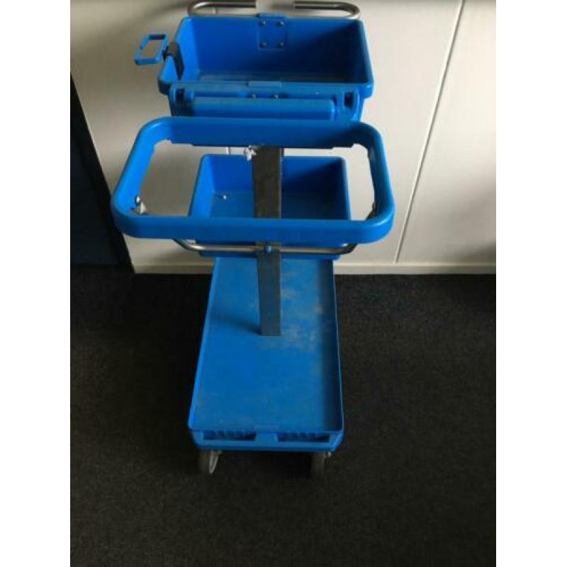 Schoonmaaktrolley schoonmaakkar