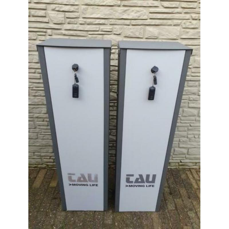 2 Slagbomen met 3 meter arm