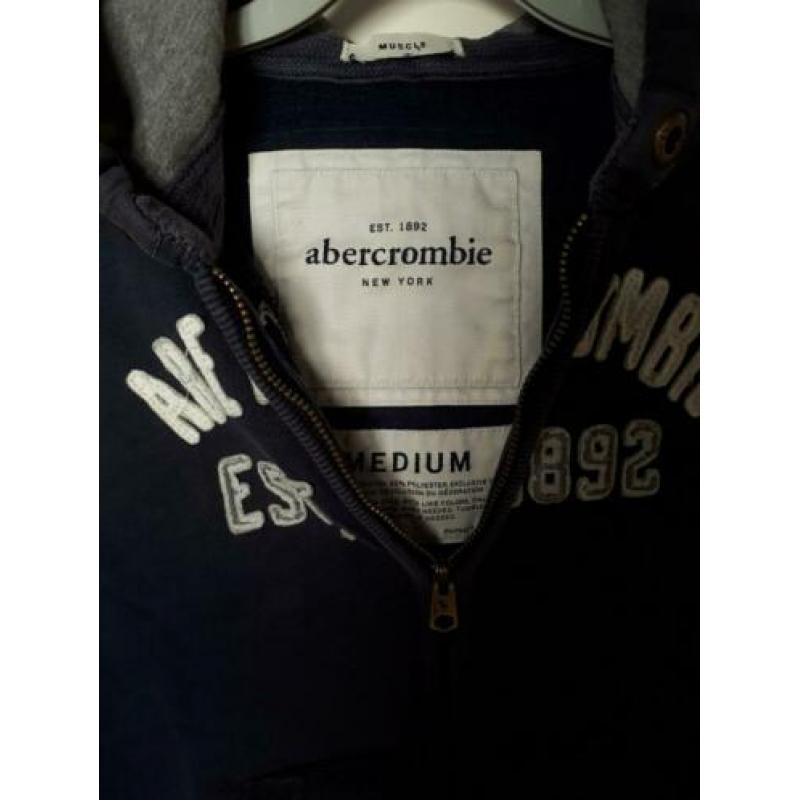 Vest Abercrombie & Fitch donker blauw M