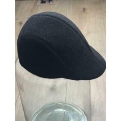 Senvi Flatcap, nieuw, antraciet grijs, 58
