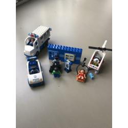 Duplo politie en helicopter
