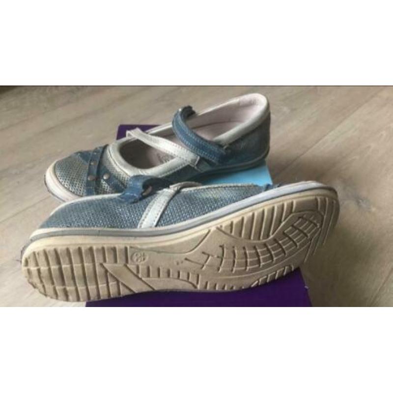 Twins ballerina’s leer, maat 33 breedte 2,5