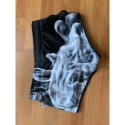 Adidas short helemaal nieuw maat 36 zwart zomer wit