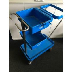 Schoonmaaktrolley schoonmaakkar
