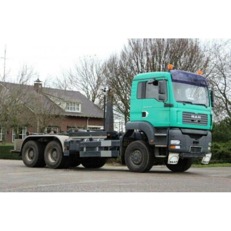 MAN TGA 33/350 !6x6! FUL STEEL!MANUAL!HOOKLIFT! (bj 2005)