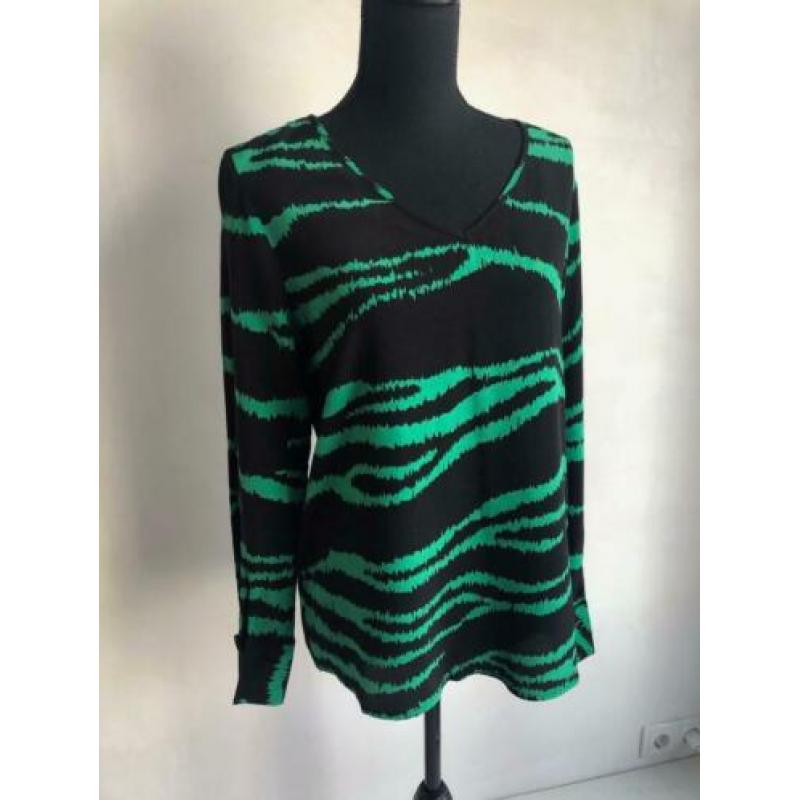 geisha top groen maat s nieuw