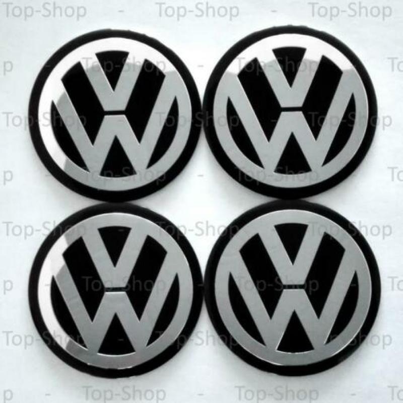 Volkswagen VW GTI R 56mm Naafstickers Voor Naafdoppen Of Naa