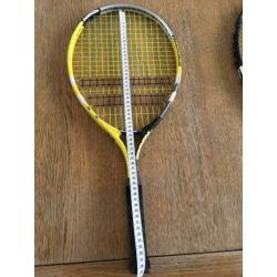 Babolat tennisracket 125 met rugdraaghoes