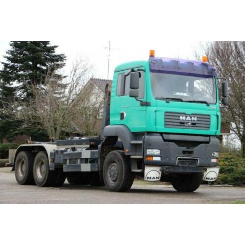 MAN TGA 33/350 !6x6! FUL STEEL!MANUAL!HOOKLIFT! (bj 2005)